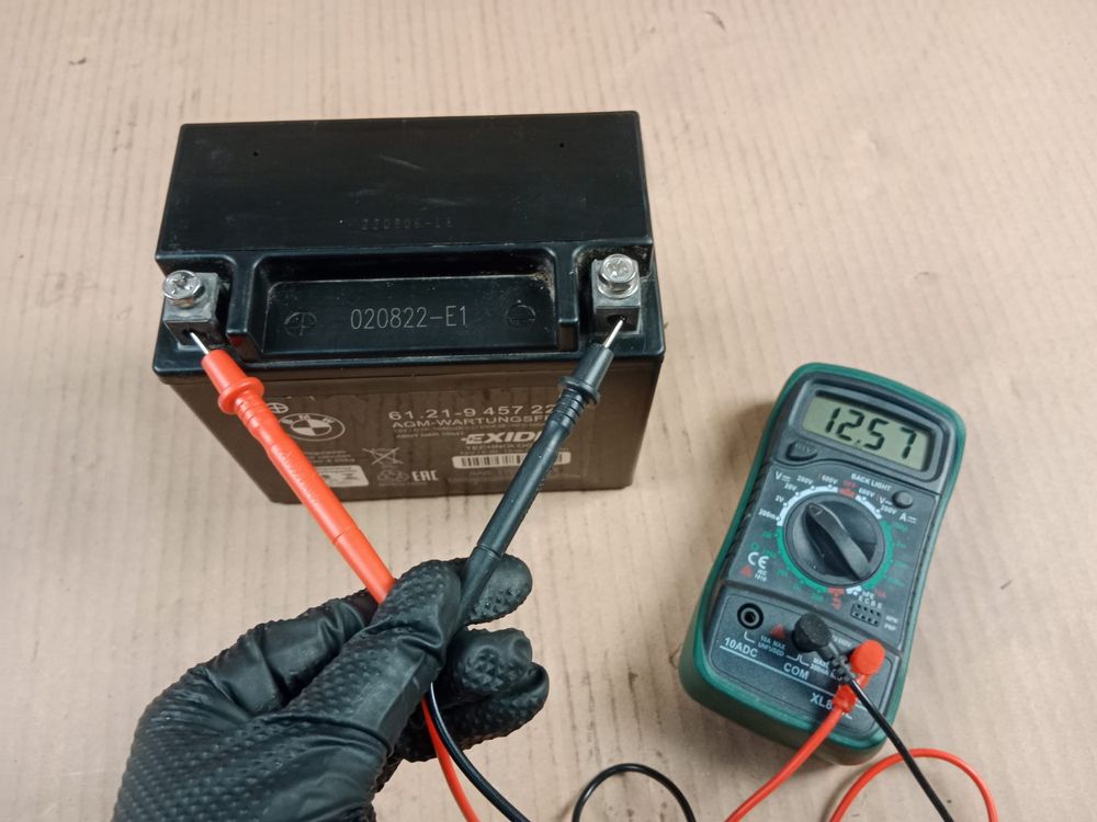 Akululator Motocyklowy Bateria EXIDE BMW 12V / C10 12Ah Oryginał 2024