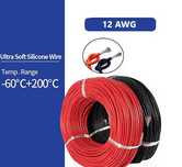 Силиконовый провод 12 AWG (черный и красный) – 21,2 м/кг