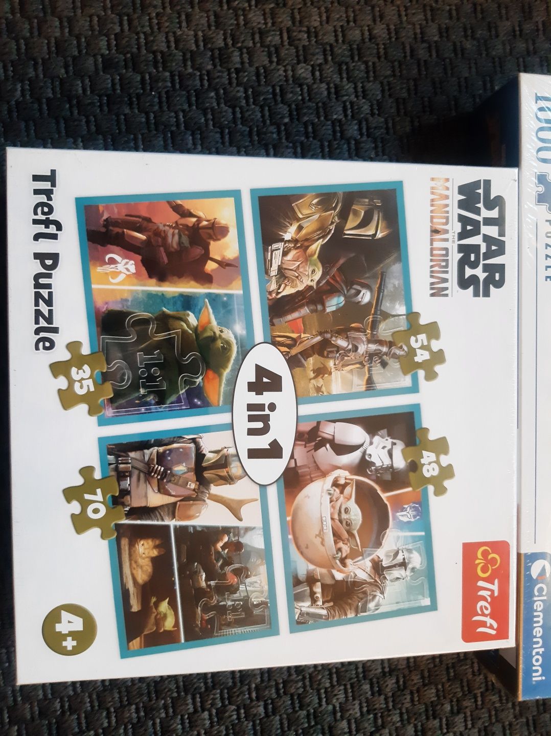 Puzzle Star Wars Mandalorian i Spiderman Marvel Impossible puzzle