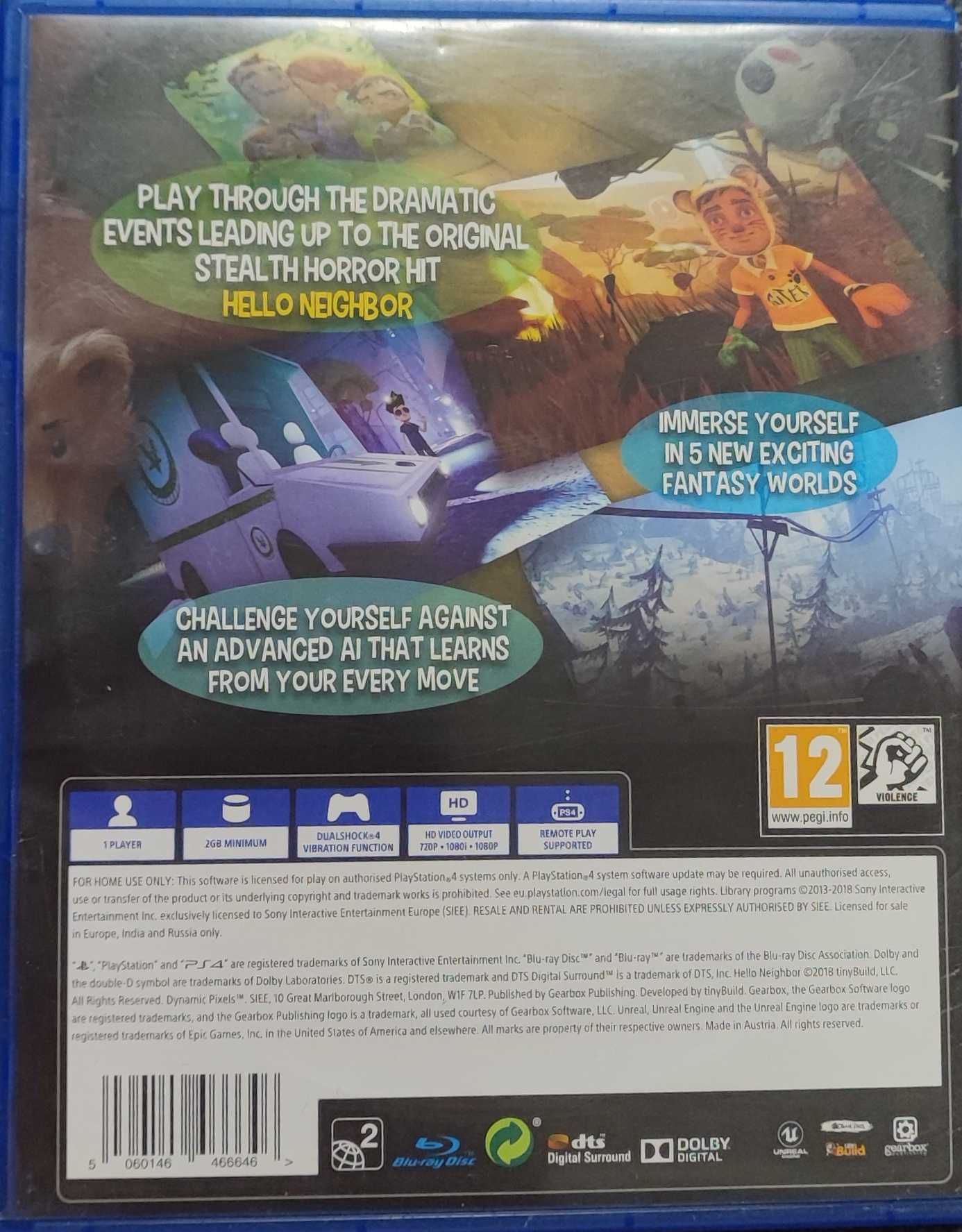 Hello Nieghbor Hide&Seek na PS4/PS5