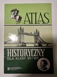 Atlas historyczny dla klasy VII-VIII