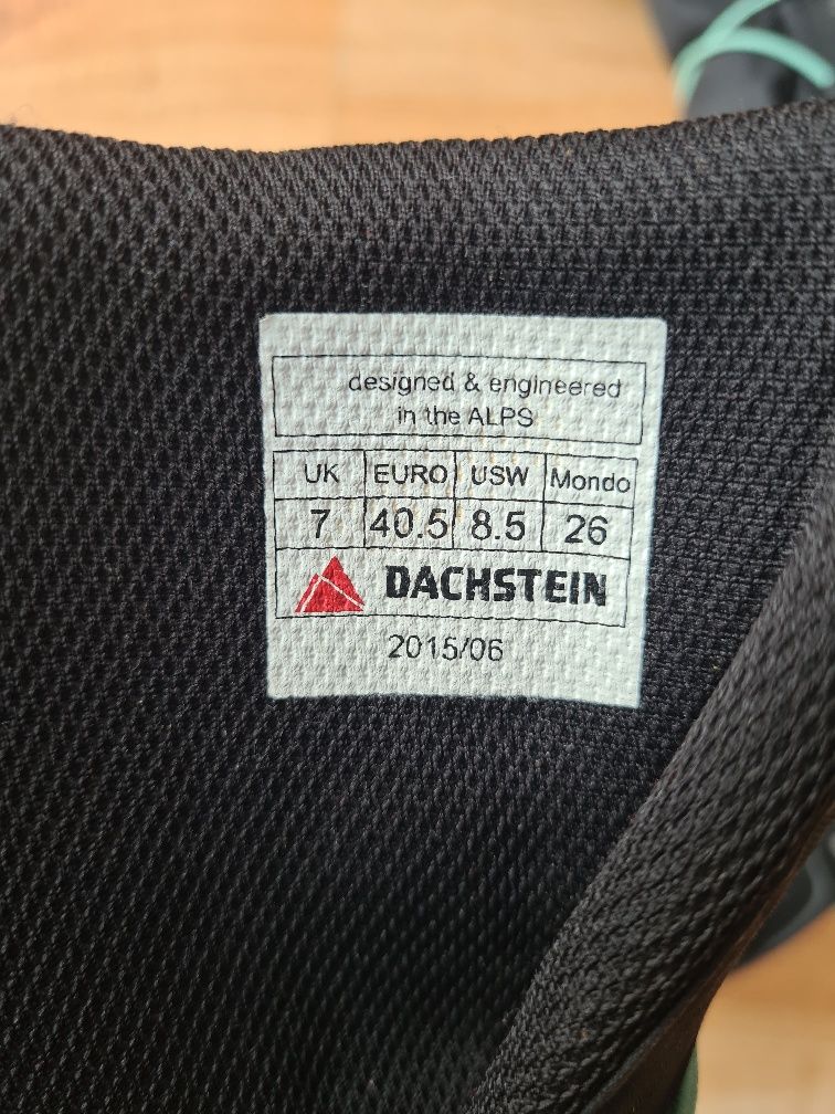 Śniegowce Dachstein SCHNEEGESTÖBER DDS black/spearmint