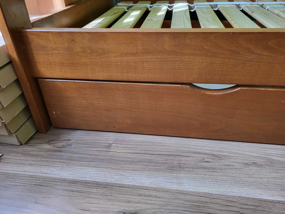 Łóżko 90x200 bukowe