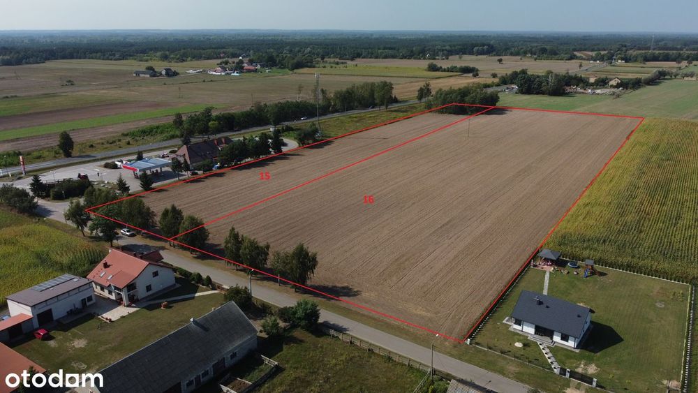 Do sprzedaży 2 działki inwestycyjne Reczyn Nowy/obok Stacji Orlen