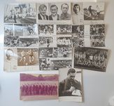 Zestaw oryginalnych pocztówek z polską reprezentacją piłki nożnej '70