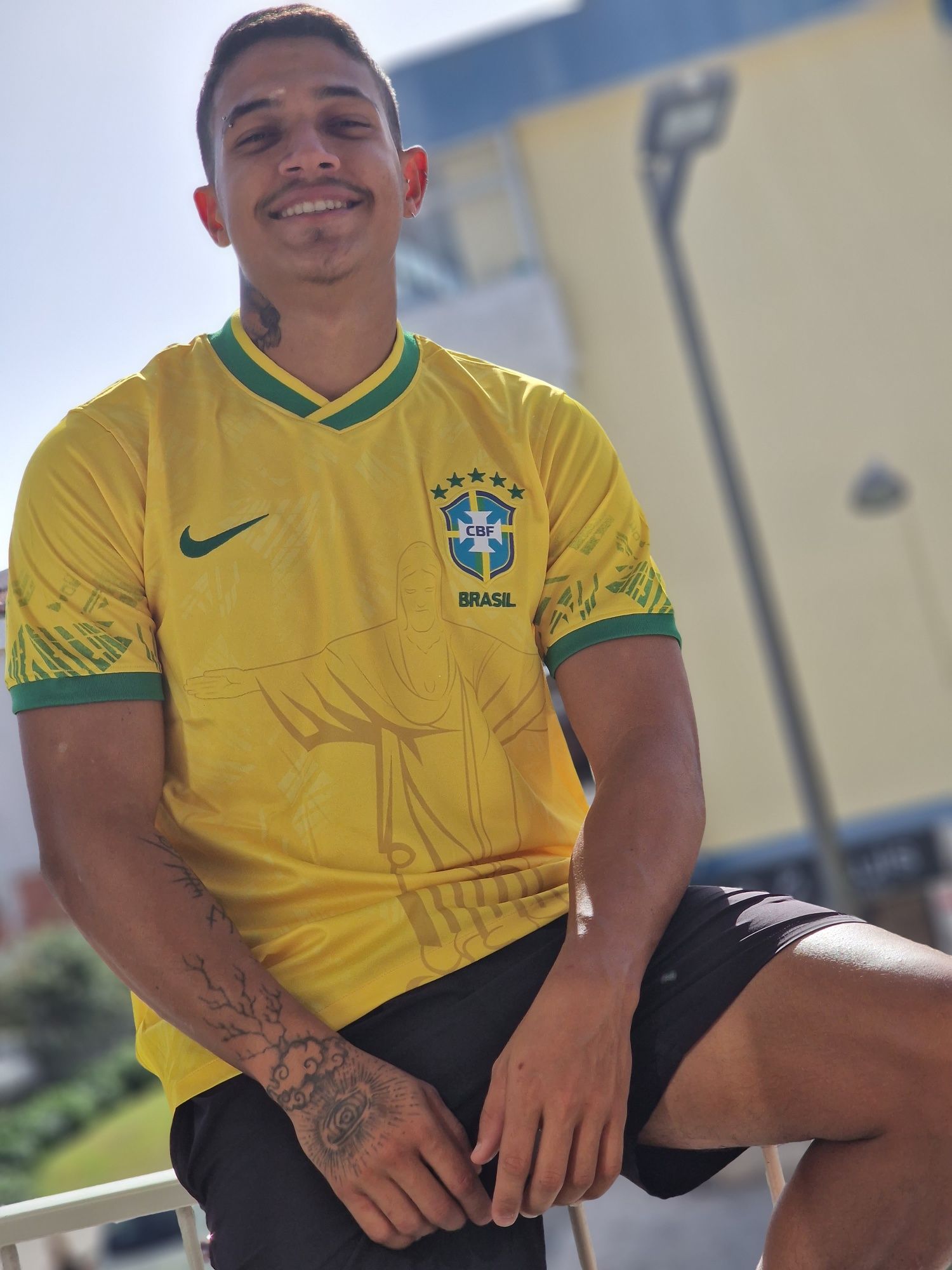 Camisa do Brasil Cristo Redentor