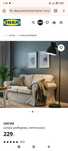Lampa podłogowa Ikea Hektar Beż