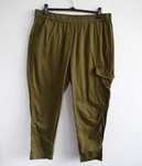 Marc O'Polo spodnie khaki wysoki stan 44 xxl 3xl wysoki stan bojówki