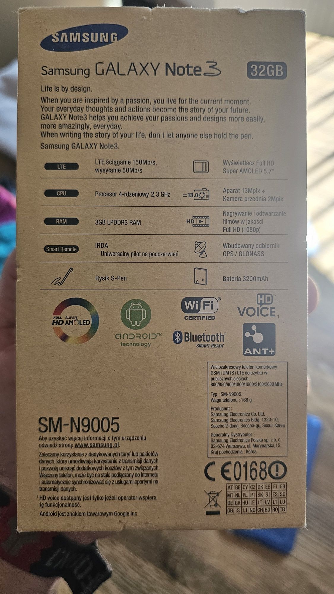 Samsung Note 3 sprawny kultowy telefon