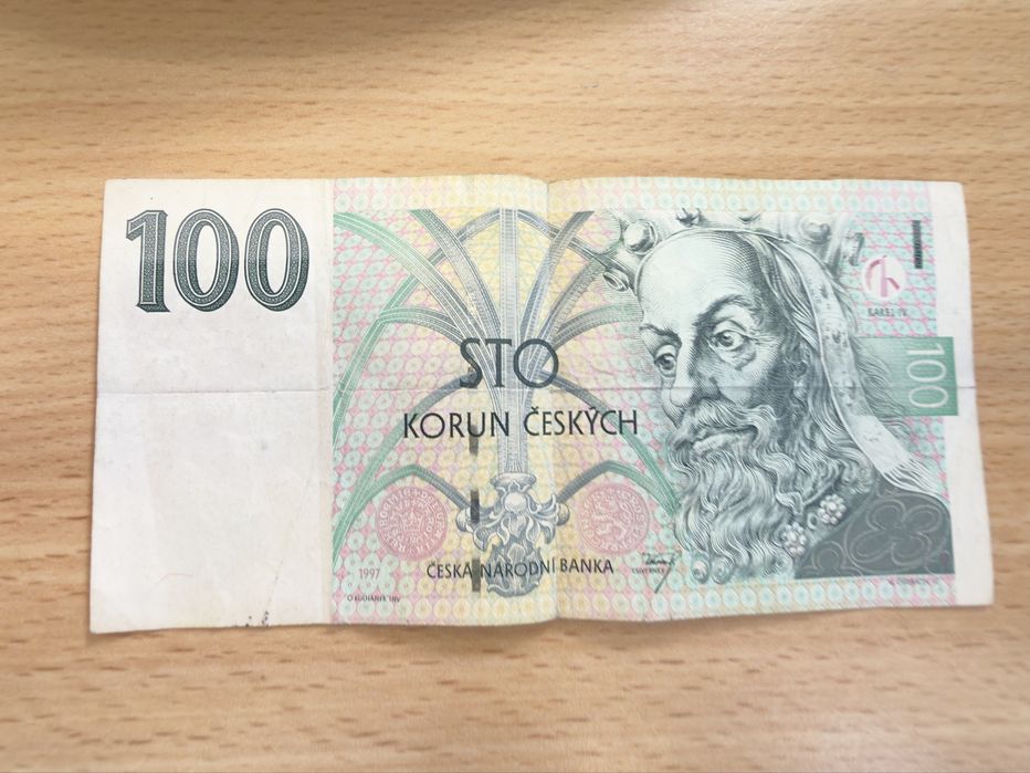 100 Koron Czeskich 1997r