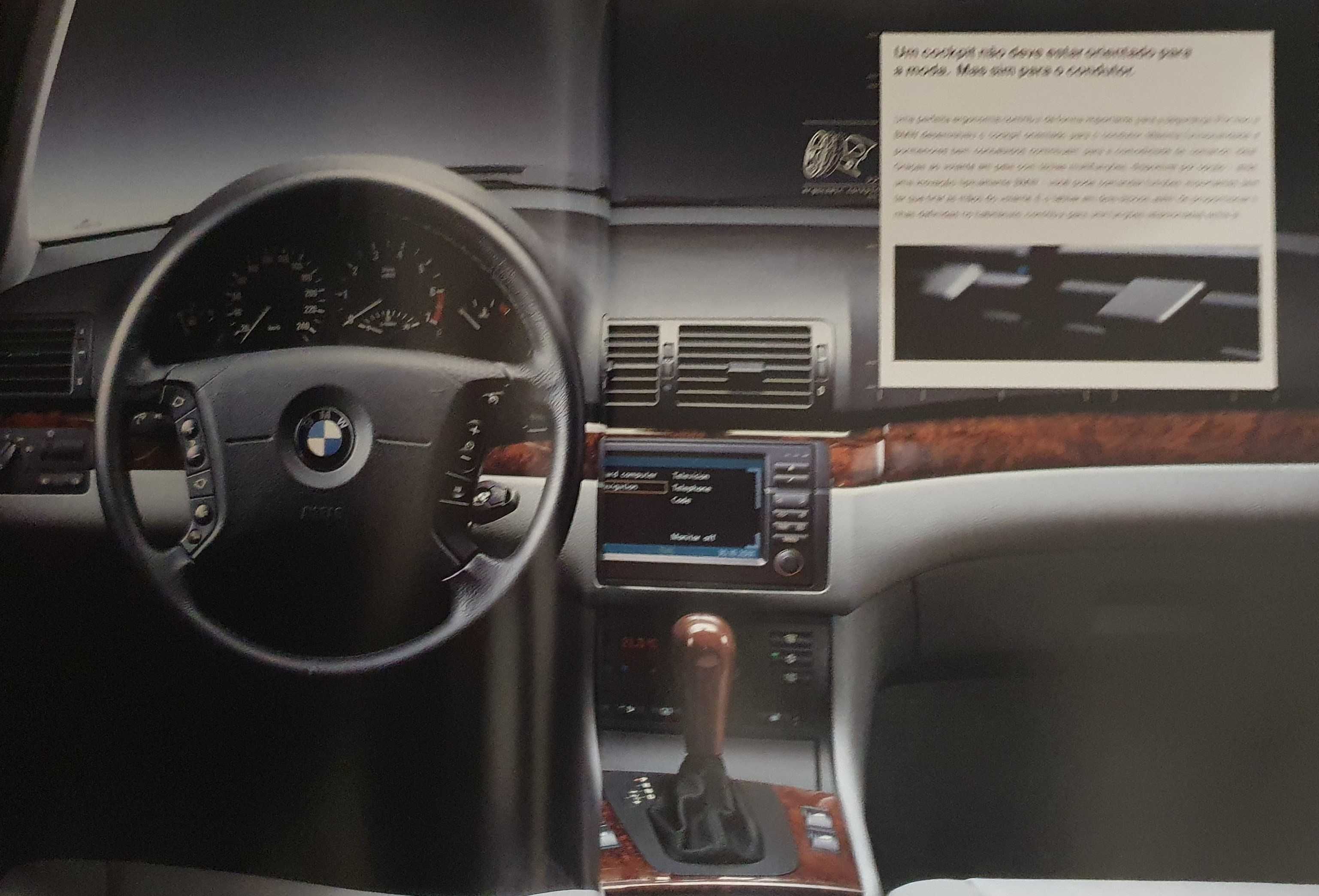 Catálogo do automóvel BMW Série 3 Berlina - original - Ano 2002
