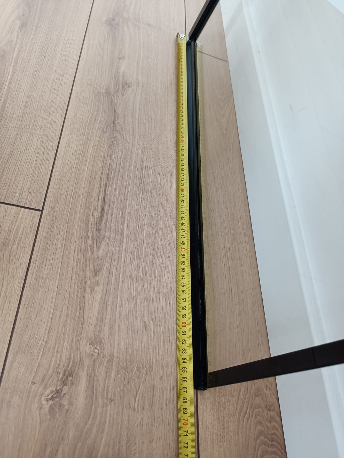 Parawan nawannowy mexen szyba prysznicowa 70x140 cm