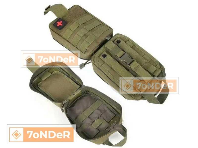 Медичний підсумок Аптечка молли MOLLE Codura 600d аптечний Подсумок