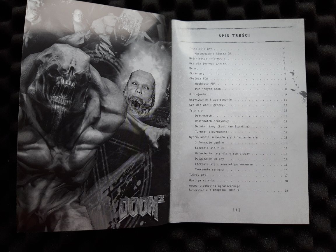 DOOM 3 PC Polska Versja (3xCD, 2004)