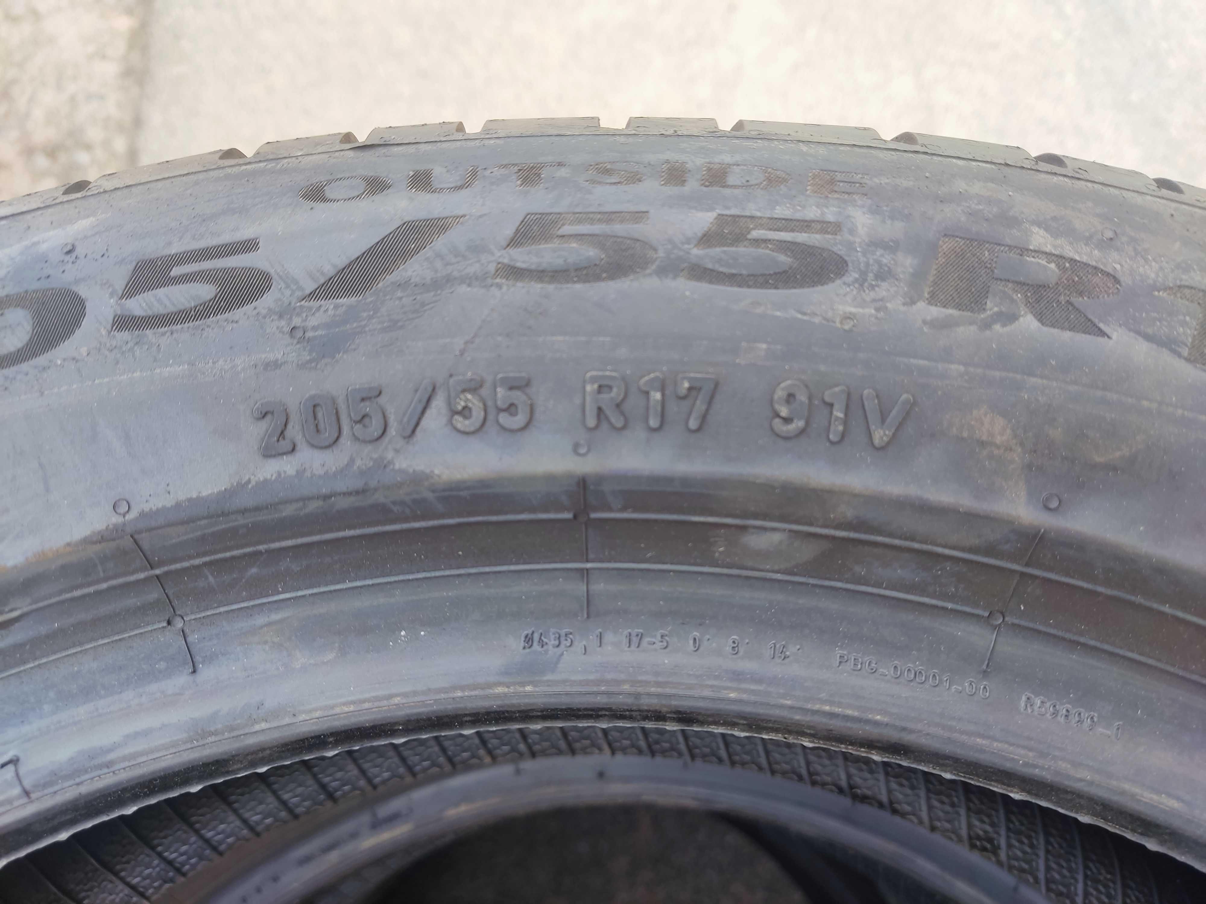 Шины Pirelli Cinturato P7 205/55/17 V91 Run Flat