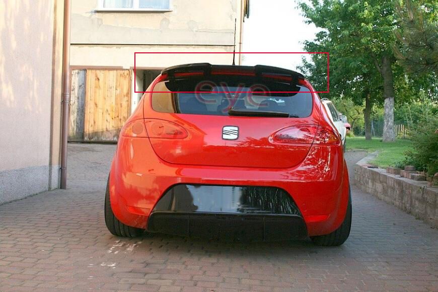 LIP SPOILER AILERON PALA ABA LÂMINA LÁBIO RABETA AVENTAL SEAT LEON 1P CUPRA R PERFORMANCE FR FASE 1