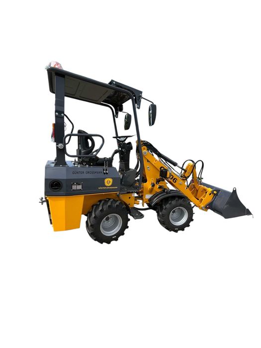 Miniładowarka, ładowarka przegubowa 600kg GG06 silnik PERKINS/KUBOTA