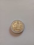 Moeda de 2€ com defeito