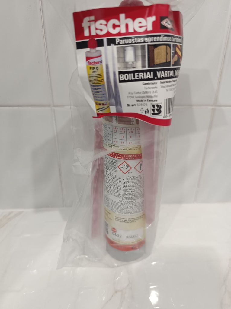Анкер хімічний FISCHER FIP C 300T 300 ml. 2 штуки.