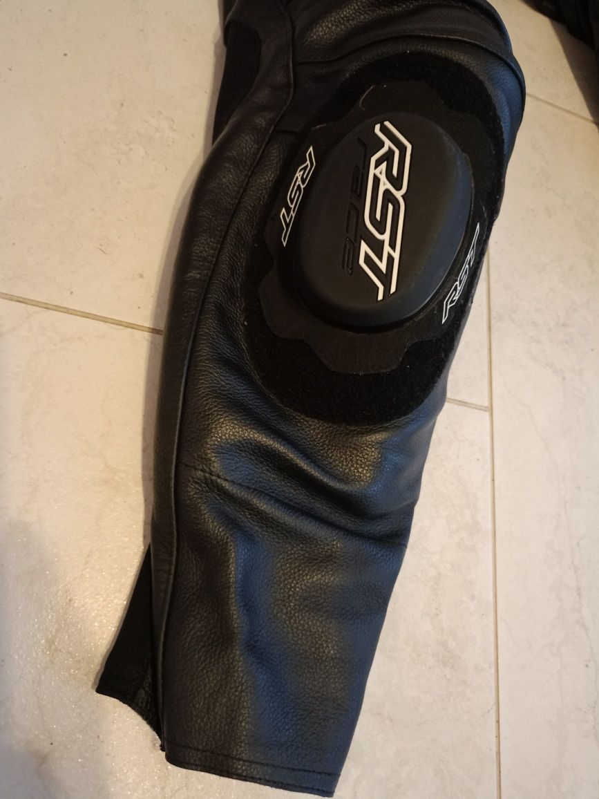 Spodnie skórzane motocyklowe RST Tractech Evo 4 Black
