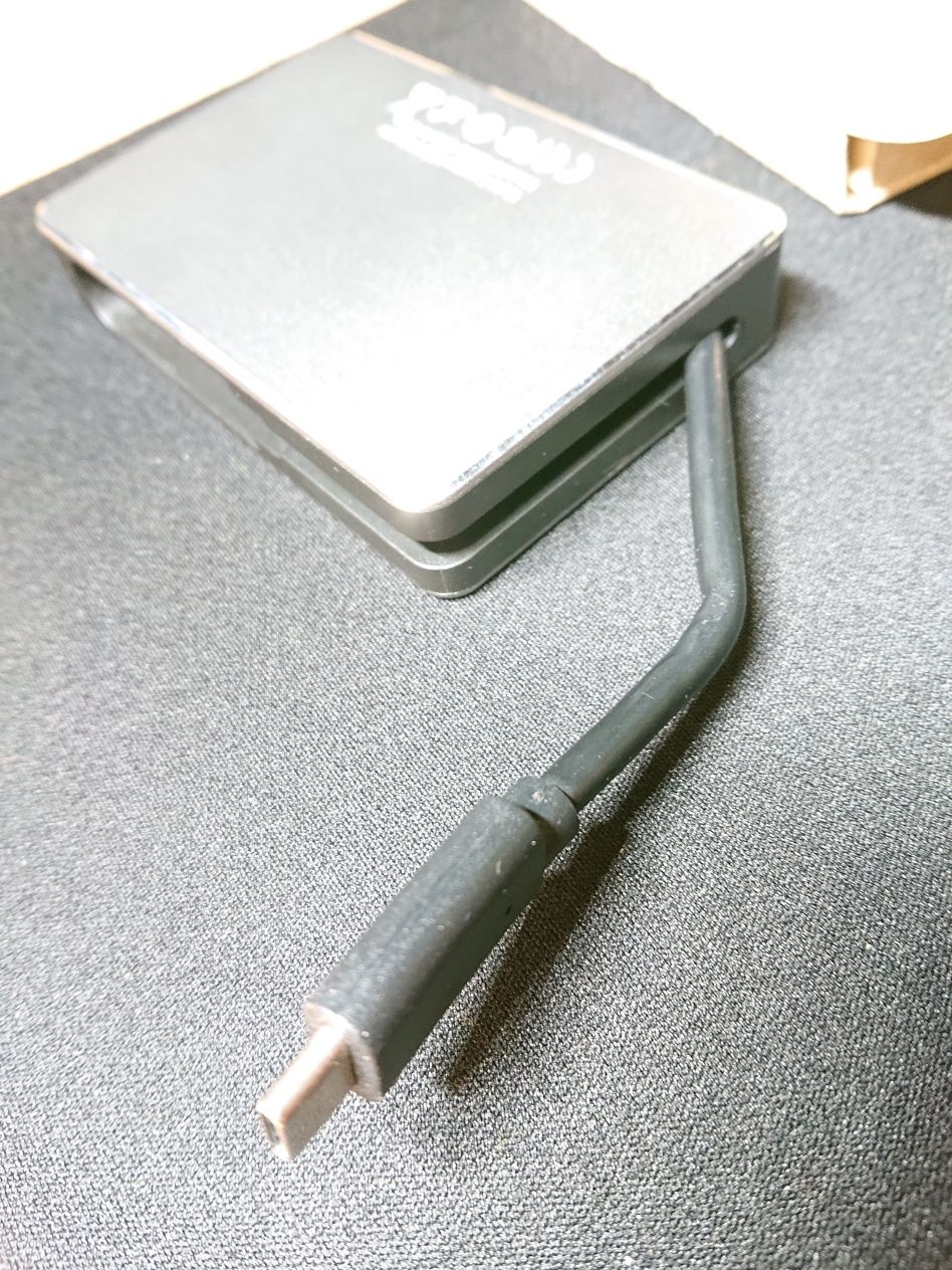 ADAPTER USB 3.0 typ C HUB 4w1 LAN RJ45 aluminiowy rozdzielacz