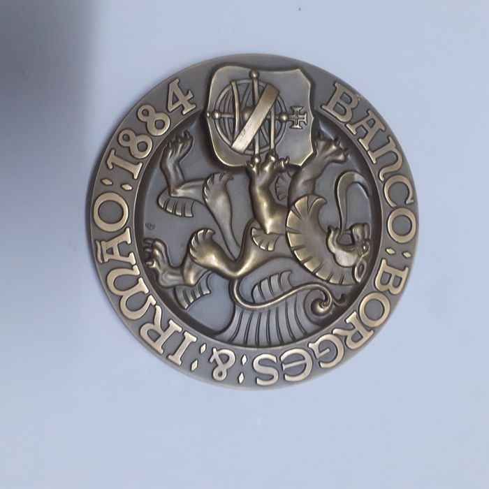 Medalha comemorativa em bronze