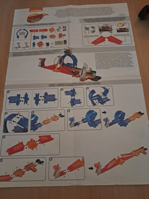 Pista carros Blaze Monster Machines