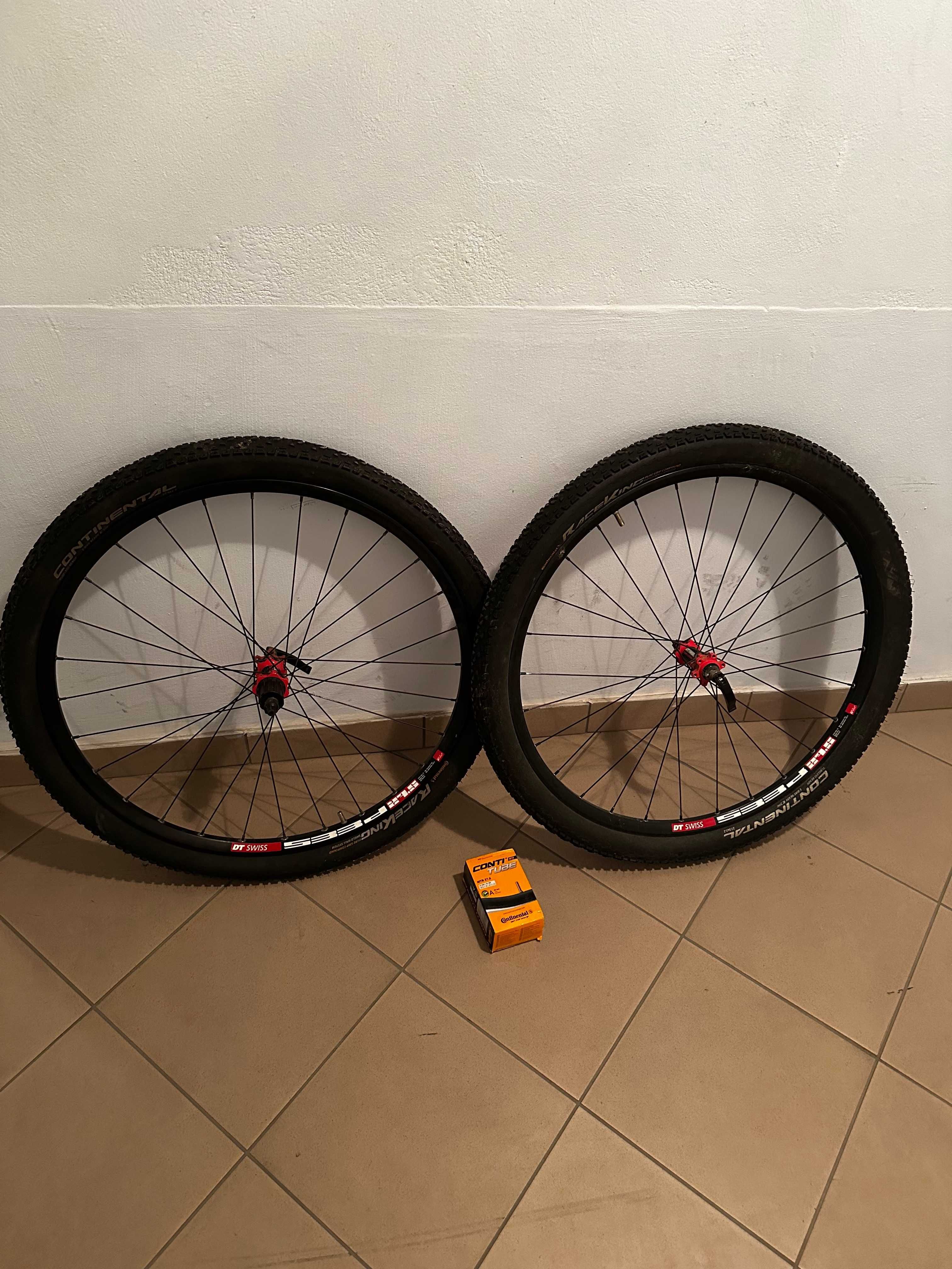 Koła 27,5" MTB DT SWISS + opony i dętki Continental