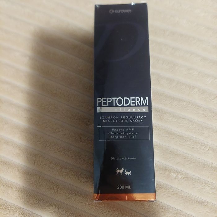 Eurowet PEPTODERM EXCELLENCE 200 ML przeciwbakteryjny, przeciwgrzybicz