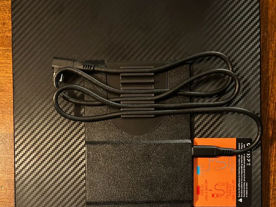 Suporte de Cabos para Monitor Portátil Aoker 16"