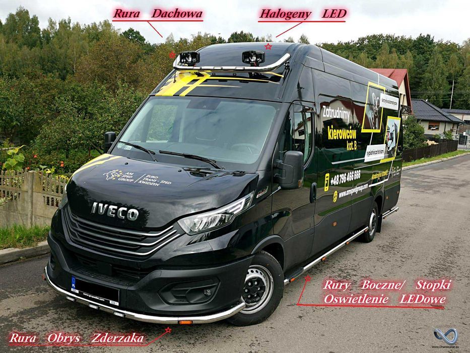IVECO Nowy Model Orurowanie Podesty Oswietlenie