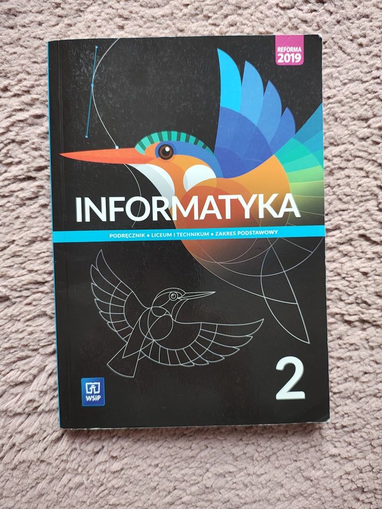 Informatyka 2 WSiP do liceum i technikum zakres  podstawowy stan bdb