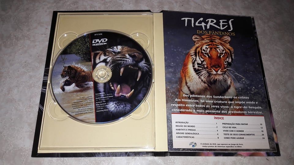 DVD Tigres dos Pantanos