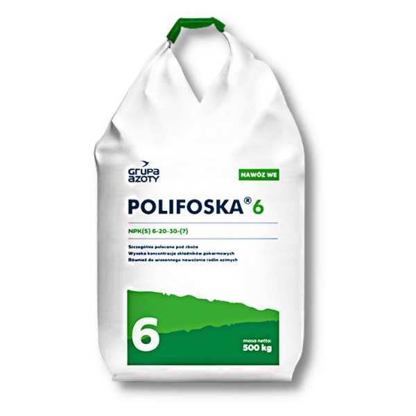 Polifoska 6-20-30, nawóz wieloskładnikowy BB 500kg