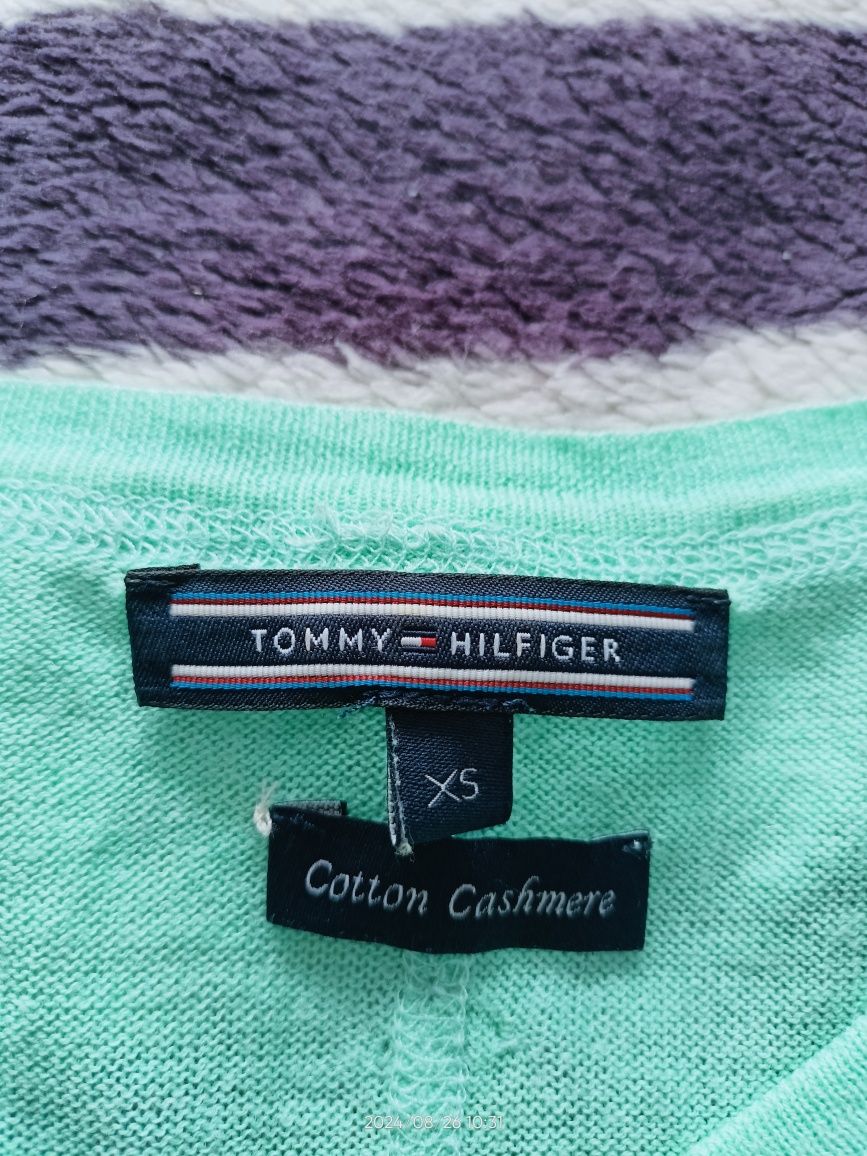 Sweter Tommy Hilfiger cashmere xs
