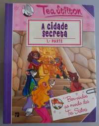 Livro Tea Stilton-A cidade secreta 1. Parte