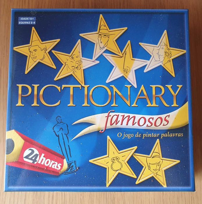 Jogo de Tabuleiro • Pictionary Famosos • 2004