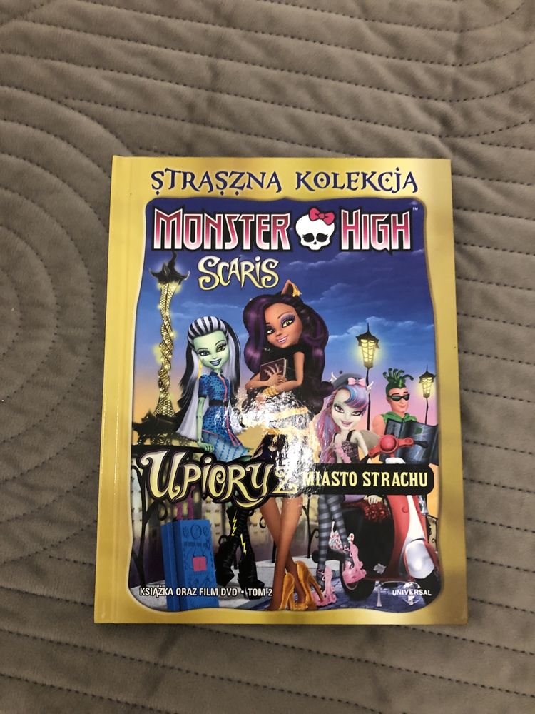 Książka z serii Monster High z płytą CD tom 1