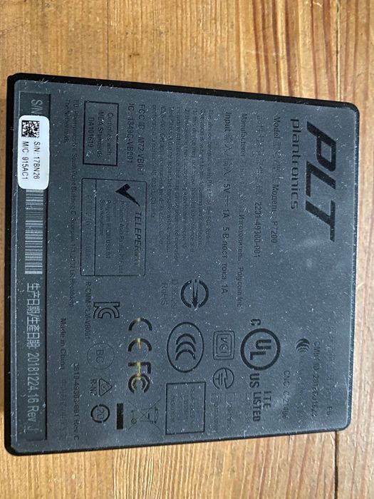 Zestaw głośnomówiący Plantronics Calisto 7200