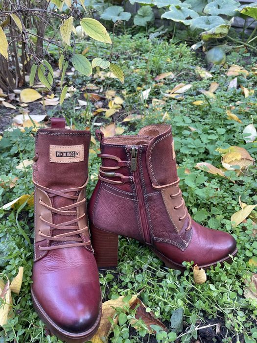 Кожаные ботильоны Pikolinos