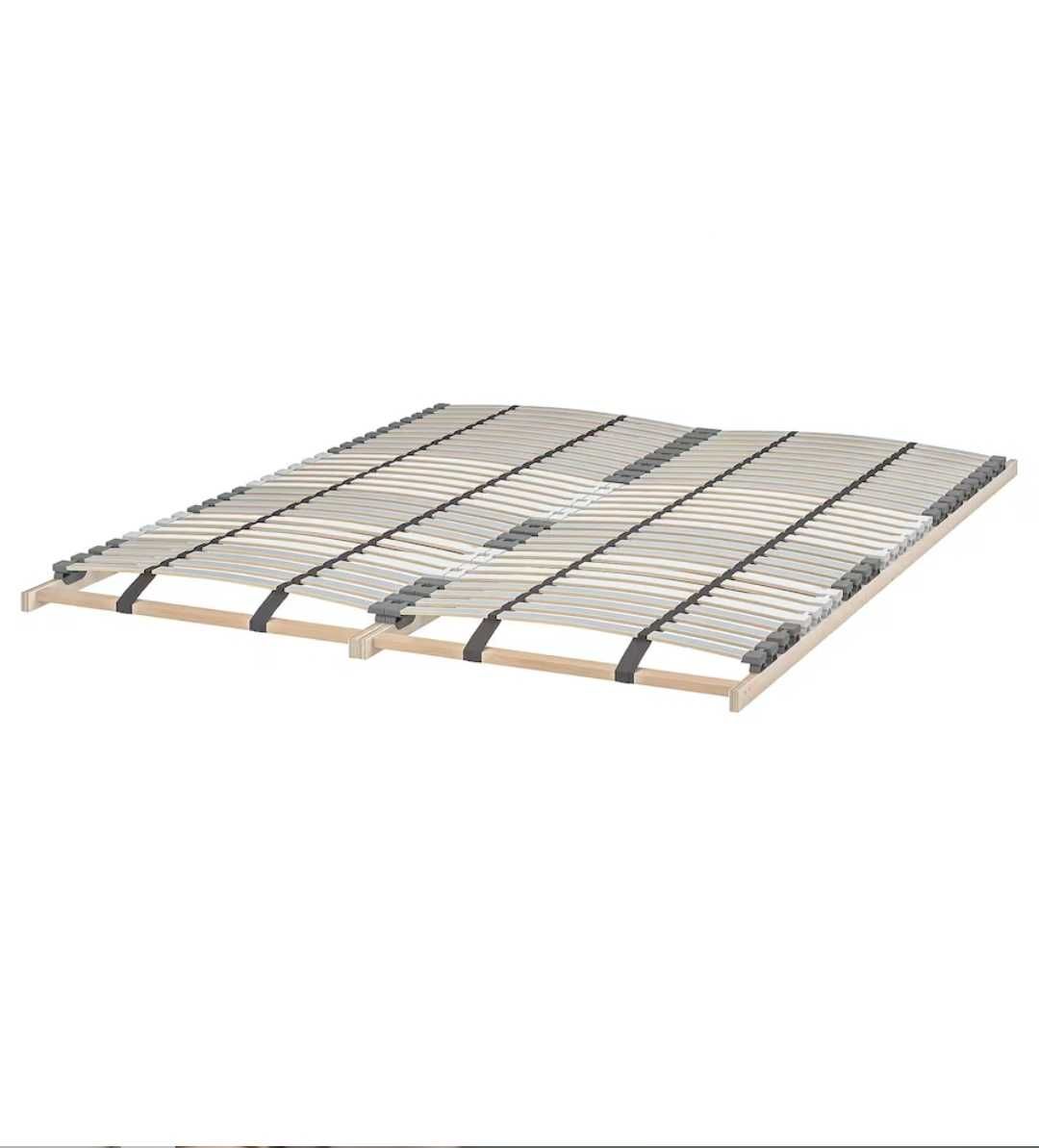 Łóżko IKEA Idanas 160×200 czarno brąz