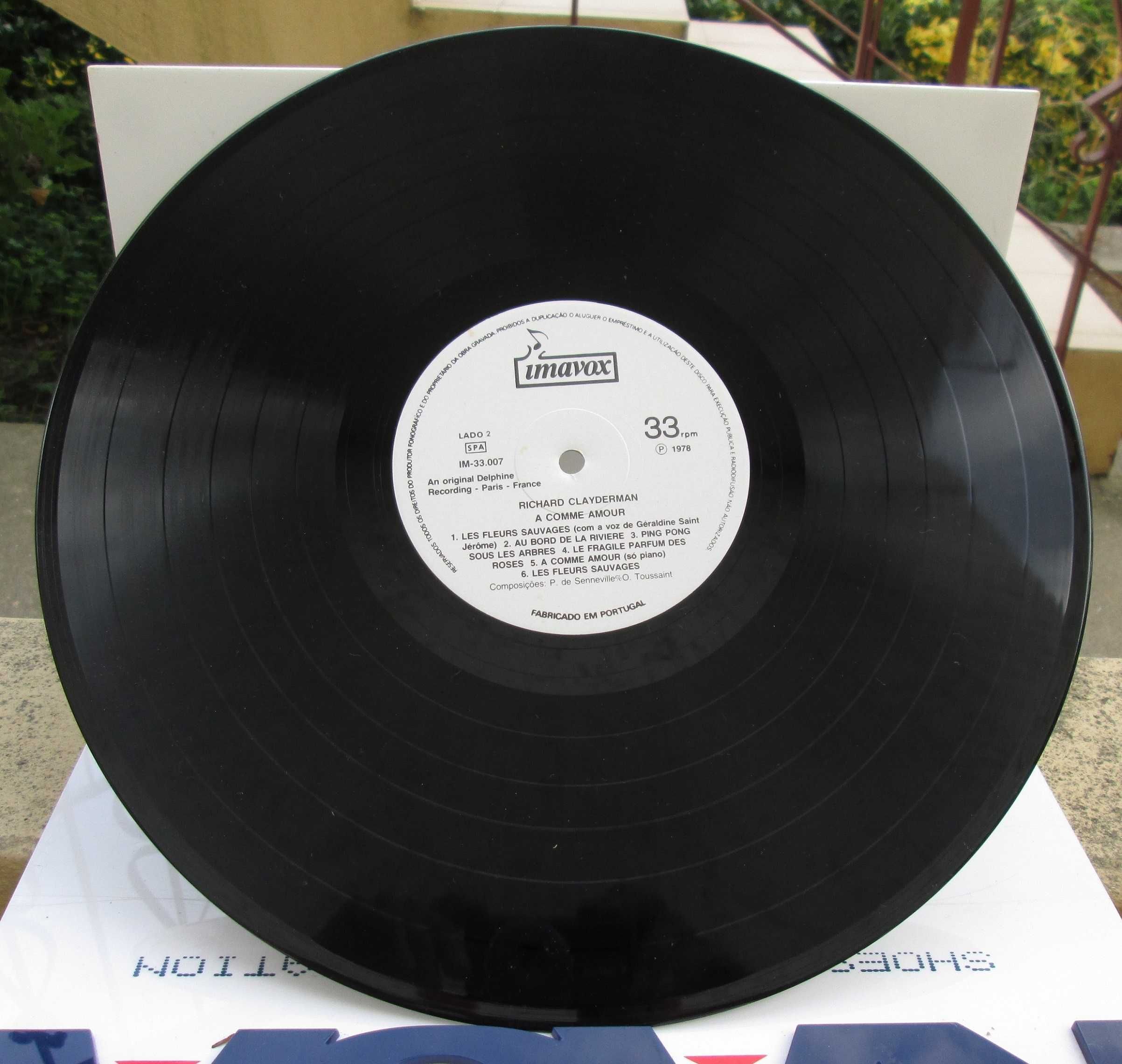 Vinil Richard Clayderman, A Comme Amour LP Album
