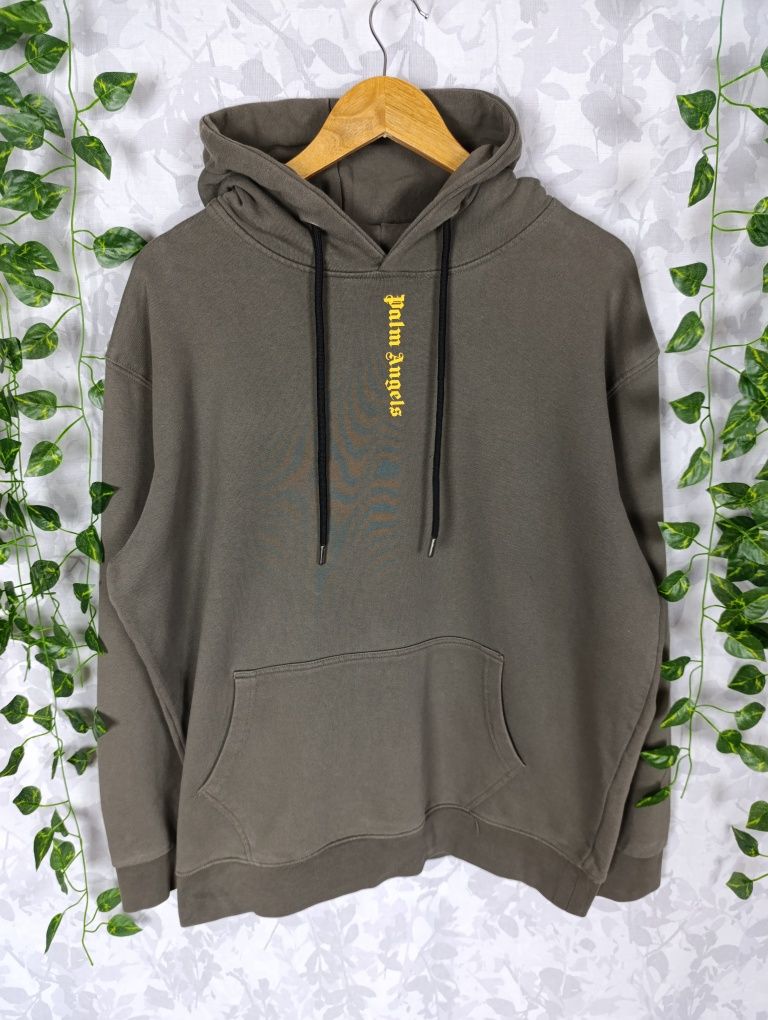 Bluza z Kapturem Palm Angels L Khaki