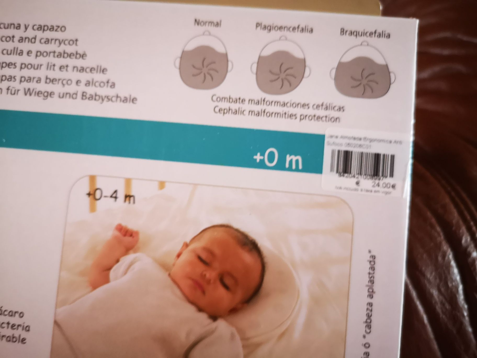 Almofada ergonómica anti-afogamento
