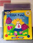 Книга Sew Fun книжка англійська дитяча active minds шнурівка