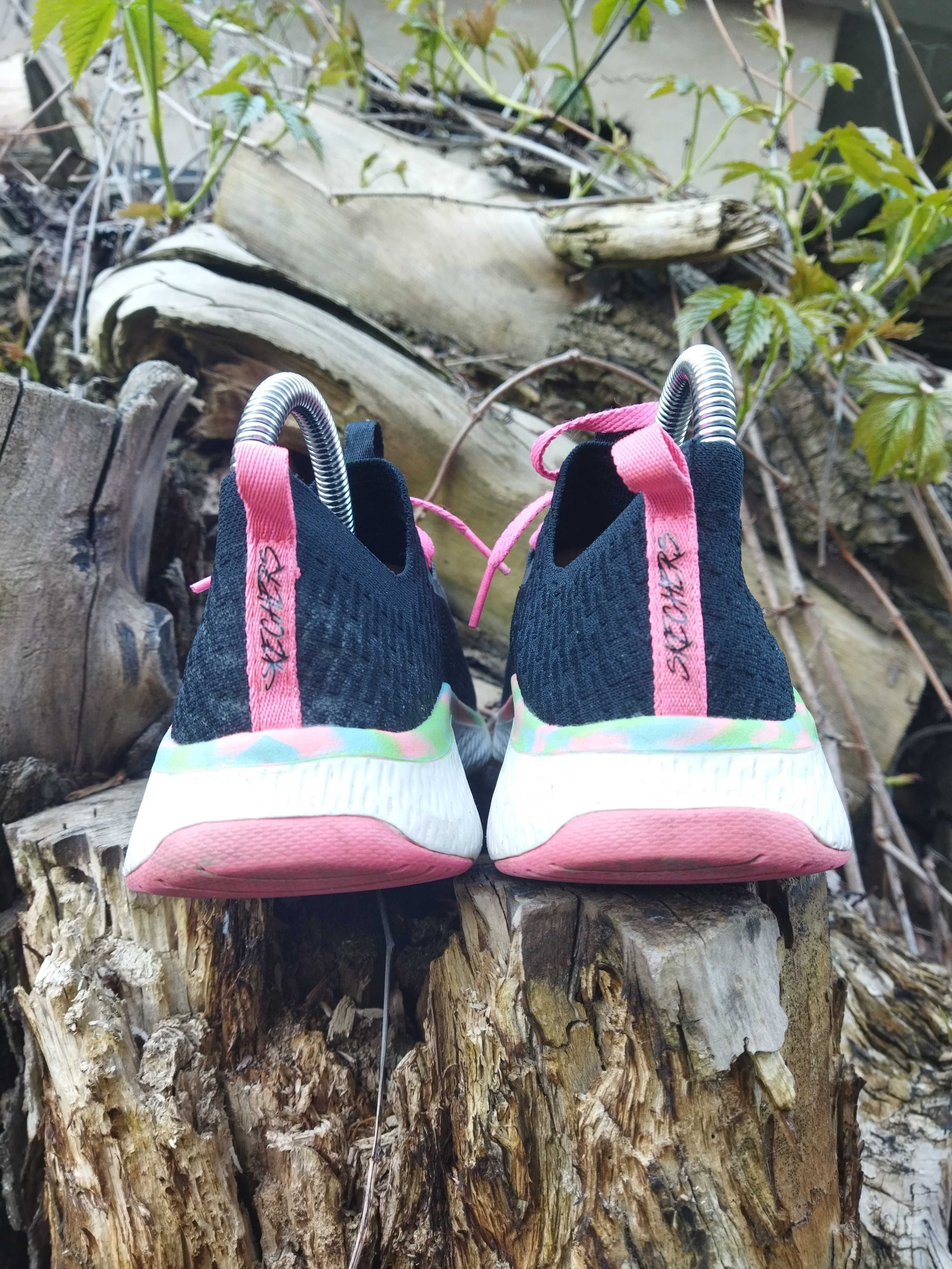37р. летние кроссовки для девочек Skechers Solar кросівки для дівчат