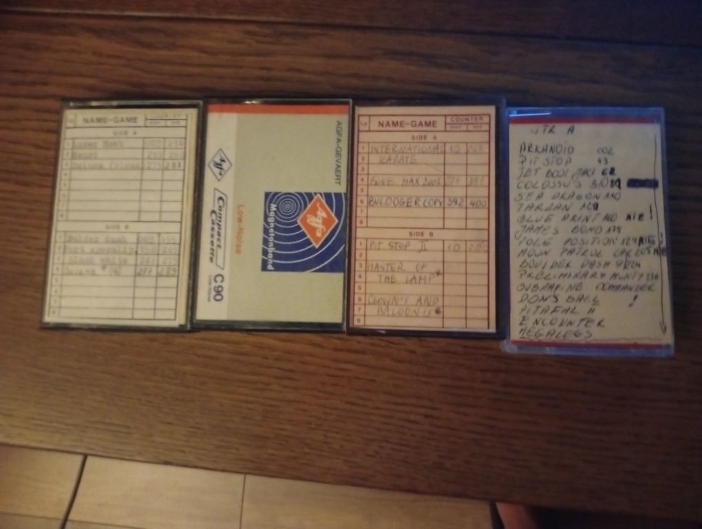 Kasety Atari XL800