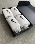 Nike Wysokie Białe Skarpety Boks 35/38(4 pary)