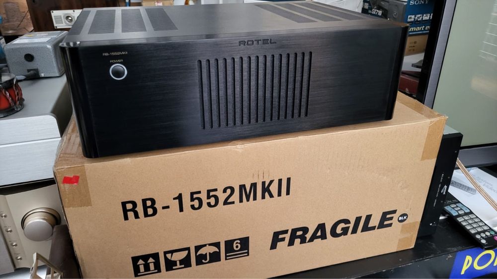 Rotel RB1552 MK II końcówka mocy.