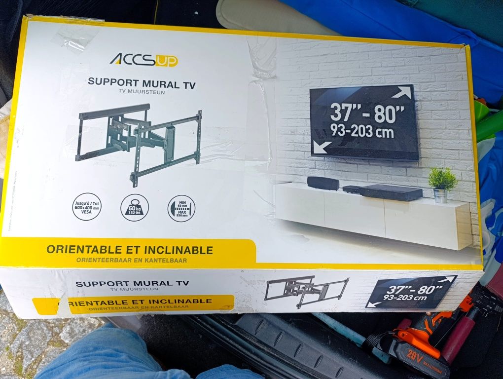 Suporte tv  até 80 polegadas